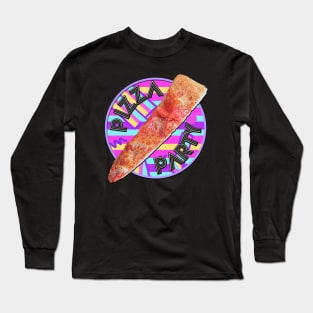 Pizza Party Meme, Tiny Slice d Long Sleeve T-Shirt